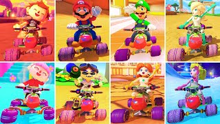 All Characters Winning Animations - Inkstriker - Mario Kart 8 Deluxe