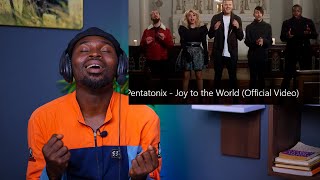 WHAT A PERFORMANCE. PENTATONIX - Joy to the World  REACTION ( SO GOOD)