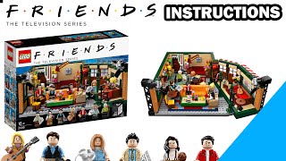 LEGO INSTRUCTIONS - CENTRAL PERK - FRIENDS TV SHOW - IDEAS - LEGO SET 21319 screenshot 4