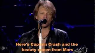 Bon Jovi - Captain Crash &amp; The Beauty Queen From Mars Lyrics