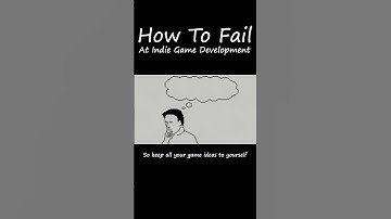 How To Fail At Sharing Your Game Ideas