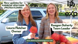 Explore the Beauty of Protea Flowers from Rainbow View Farm with Laura Fletcher at Ladera Ranch