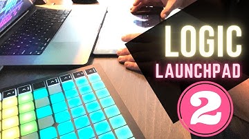 Apple Live Loops Novation Launchpad X Logic Pro Remote iPad app Oblique Structures pack improv jam