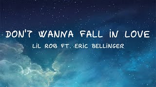 Don't Wanna Fall in Love(LYRICS) Lil ROB (feat. Eric Bellinger)