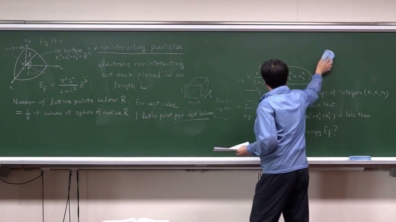 Quantum Physics   KU Ch13 12 : total energy of fermions   (건국대)