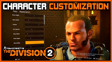 "FIRST LOOK" Character Customization | The Division 2