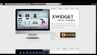 XWidget- Free widgets for Windows
