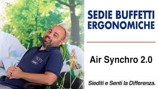 Sedia Ergonomica Buffetti da ufficio: scopriamo insieme Air Synchro 2.0