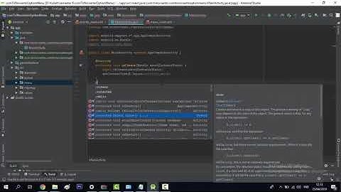 Option Menu pada Android Studio