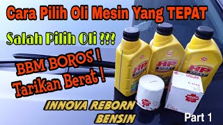 Oli Mesin Terbaik untuk Innova Reborn Bensin | SAE Oli