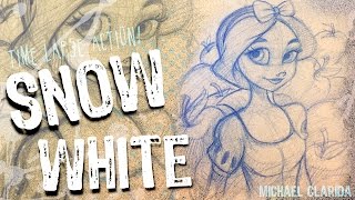 How To Draw Snow White In A Cute Style