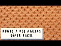 №44 😊 punto a dos agujas facilisimo 😊 para prendas de niños o de adultos 😊 ideal para principiantes