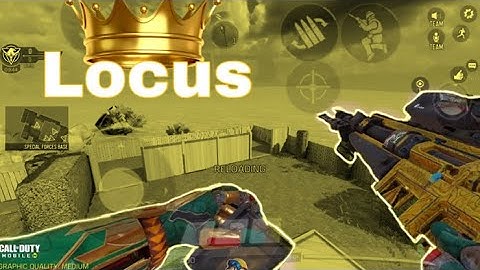 I HIT INSANE TRICKSHOT WITH GOLD LOCUS ON CODM(Cod Mobile w/1killcam!)#IoNRC