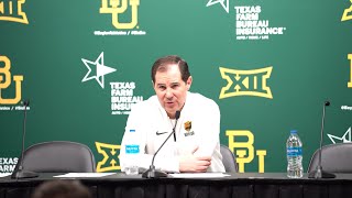 Postgame Presser: Scott Drew and Players React to Loss to TCU | Baylor Basketball