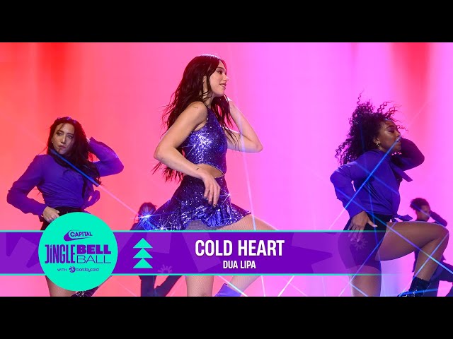 Dua Lipa - Cold Heart (Live at Capital's Jingle Bell Ball 2022) | Capital class=