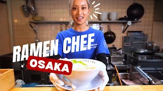 From Customer to Ramen Chef Hidden Gem Ramen Shop in Osaka Japan