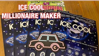 Ice Cool & Millionaire Maker Tickets‼️ California Lottery Scratchers🤞🍀🍀🍀