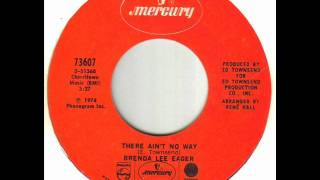 Brenda Lee Eager - There Ain't No Way.wmv chords