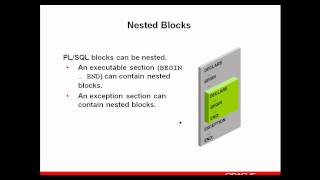 كورس PLSQl   المحاضره الثالثة   writing executable statement