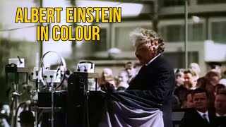 Rare 1930'S In Color | Albert Einstein In Berlin