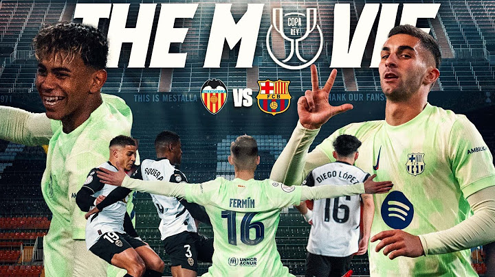 🔥 VALENCIA 0 vs 5 FC BARCELONA | THE MOVIE 🎥🍿