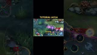 ✅Tutorial Layla #mlbb #short #mobilelegend