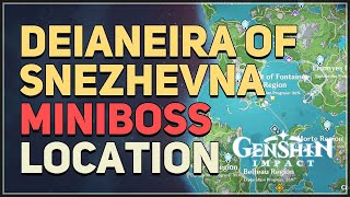 Deianeira of Snezhevna Genshin Impact Boss
