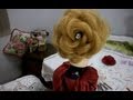 Penteado rosa perfeita - passo a passo -  Perfect rose hairstyle - step by step