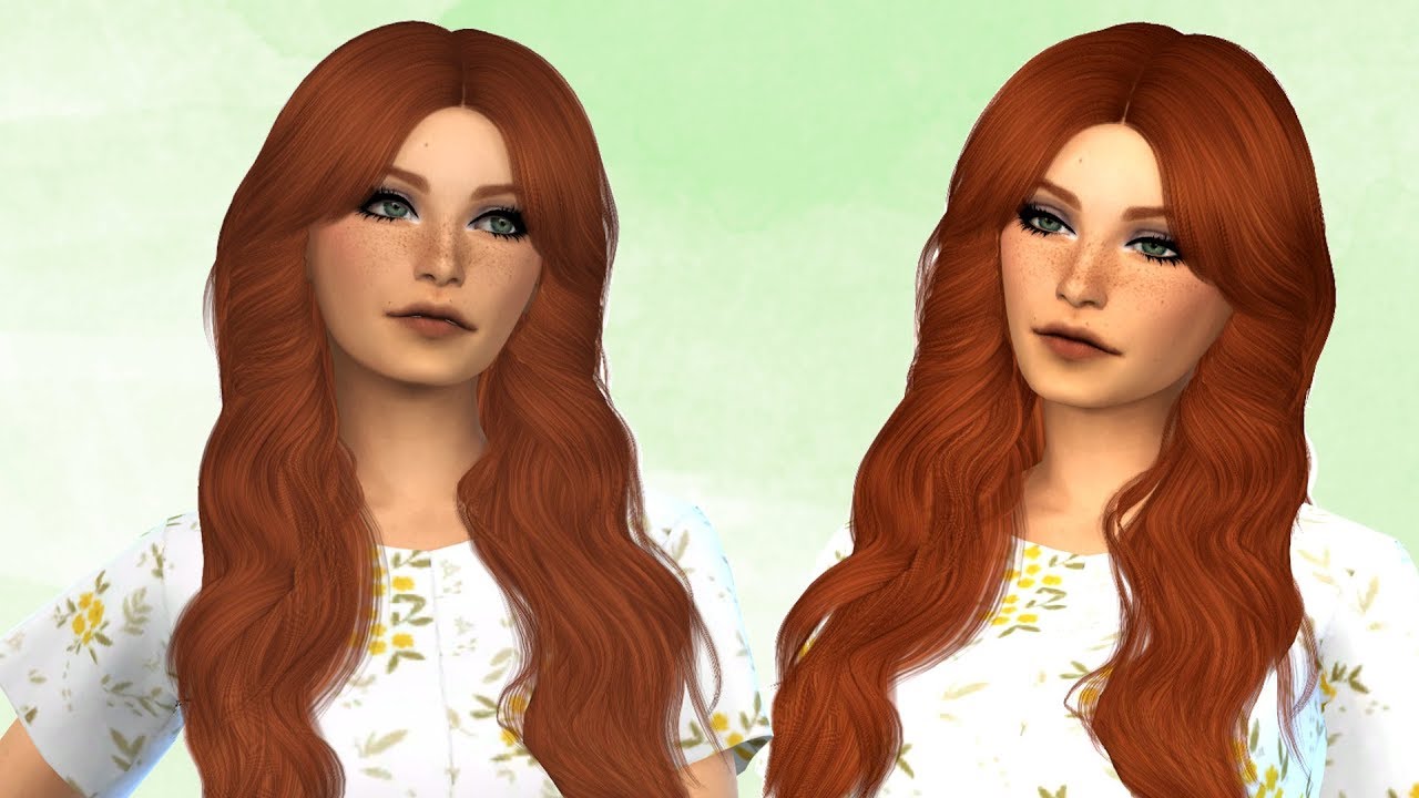 Sims 4 Red Hair Cc - 2024 HairStyles Ideas