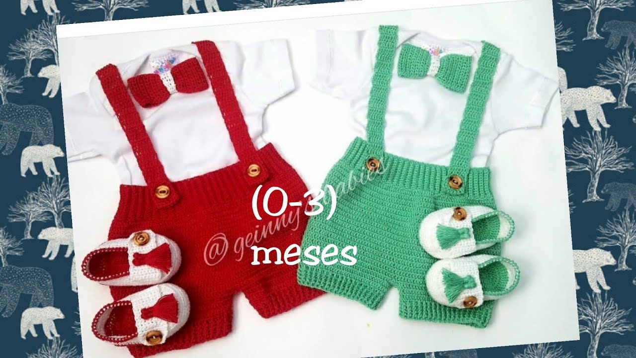 INICIA TU NEGOCIO SE VENDEN COMO PAN CALIENTE} pantalon tejido a crochet para bebes (0-3) meses