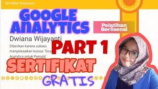 Google Free Certificate Course | Google Analytics For Beginners Answer Part 1