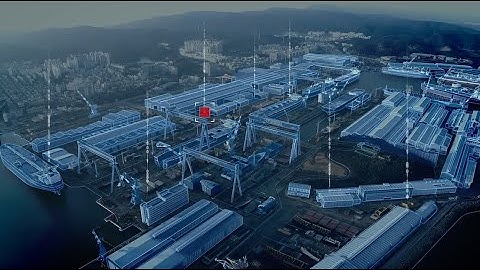 더 가까워진 스마트조선소_3D 기반 야드 모니터링 시스템 Twin FOS 시스템 오픈