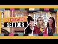 Sex Education | Behind-The-Scenes Season 3 Set Tour With The Cast!