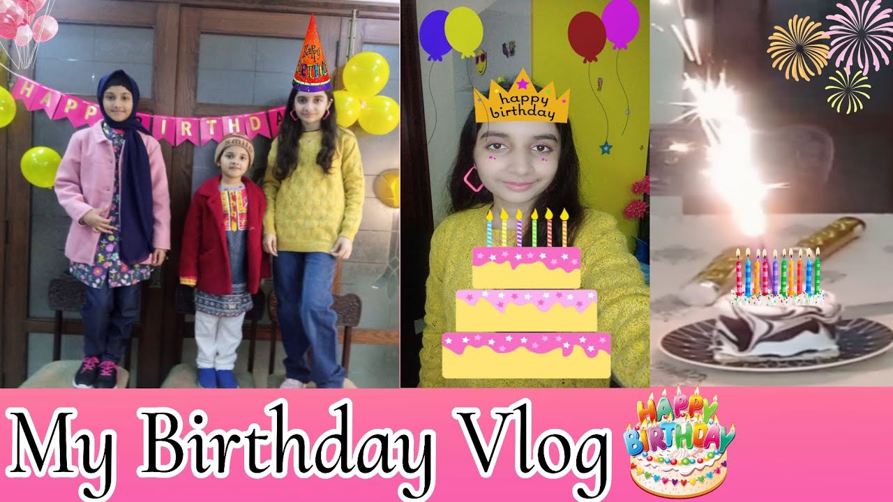 My Birthday Vlog 25-01-2024 | Birthday Celebration | my vlogs zarwa ...