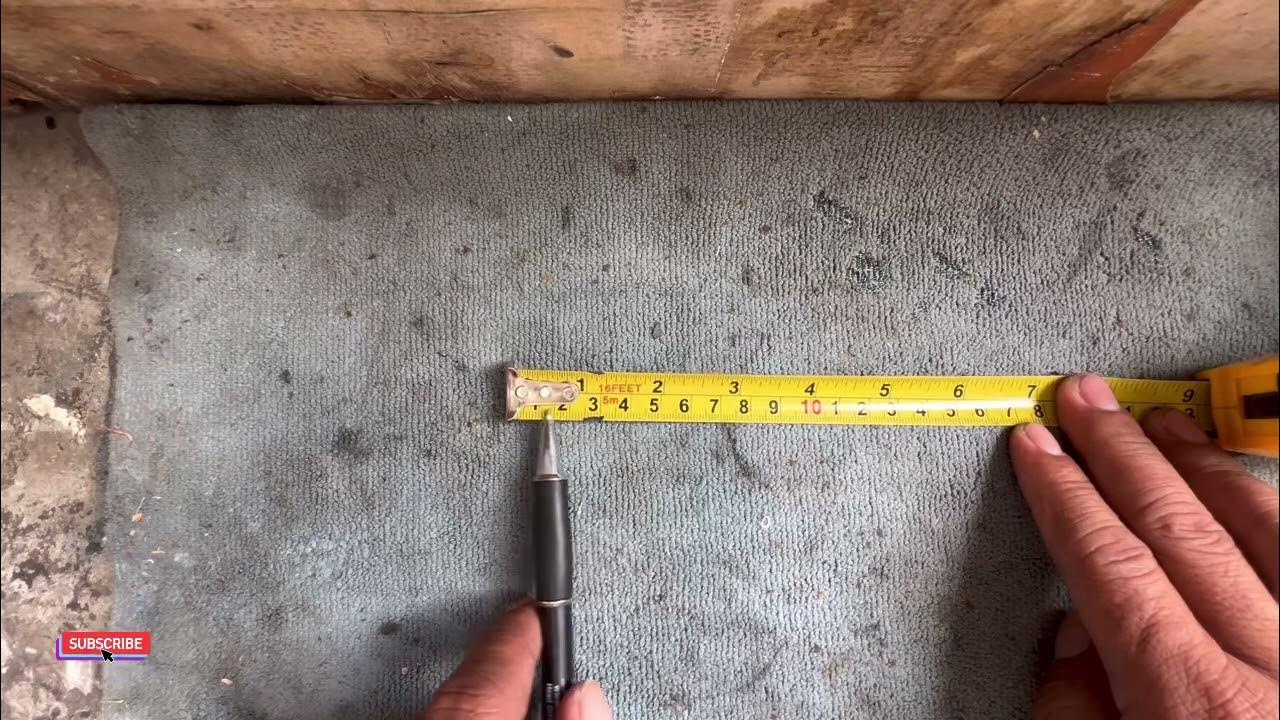 Beginner guide paano ginagamit tape measure or metro Tagalog YouTube
