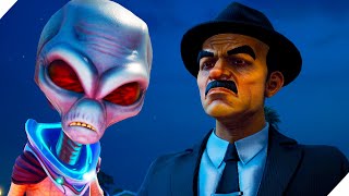 ВЕЧЕРИНКА У БАССЕЙНА С ПРИШЕЛЬЦЕМ! - Destroy All Humans screenshot 4