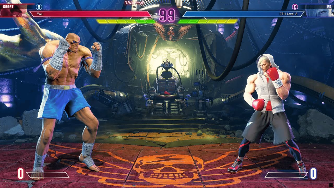 Sagat vs Ed (Hardest) - Street Fighter 6. | Epic Battle