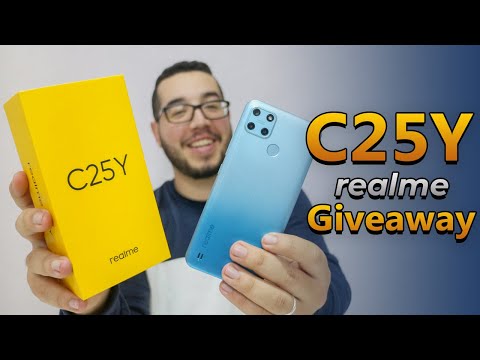 Realme C25Y + Giveaway | مراجعة قنبلة ريلمي الاقتصادي c25y