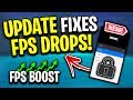 NEW *SECRET* Fortnite Update Fixes The FPS Stutters/Drops! (How To Install)