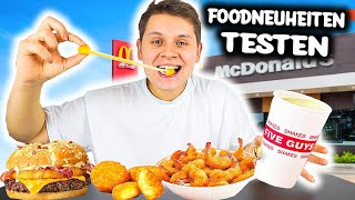 ENDLICH AUCH BEI UNS!😮 - FOODNEUHEITEN TESTEN VON KFC,MCDONALDS,BK🤩