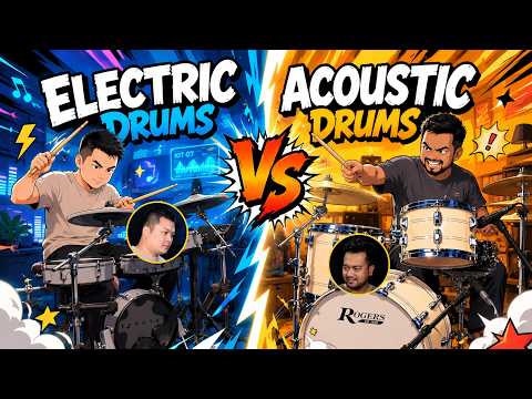 ELECTRIC DRUMS vs ACOUSTIC DRUMS | EFNOTE benar-benar memukau! Soundnya ORGANIK [ Echa Soemantri ]