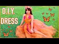 Diy fairy dress  fashion designer student  cychie johnson