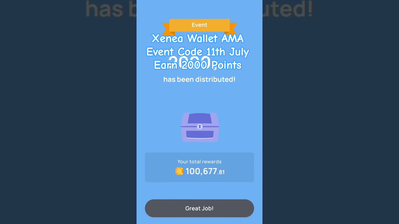 Xenea Wallet AMA Event Code 