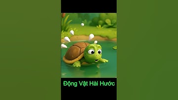 động vật hài hước, rùa cũng biết stress nha