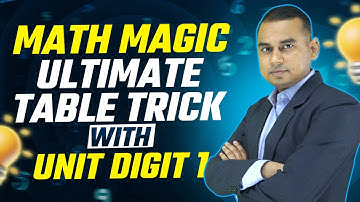 Table Trick of 11, 21, 31, 41, 51, 61, 71, 81, 91, 101.. | Table trick whose unit digit is 1 #tables