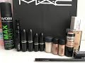 Покупки косметики, MAC, Maybelline, массмаркет, бюджетные покупки, профессиональная косметика