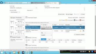 Time and Expense Tracking in Microsoft Dynamics GP, Dynamics NAV and Dynamics AX screenshot 4