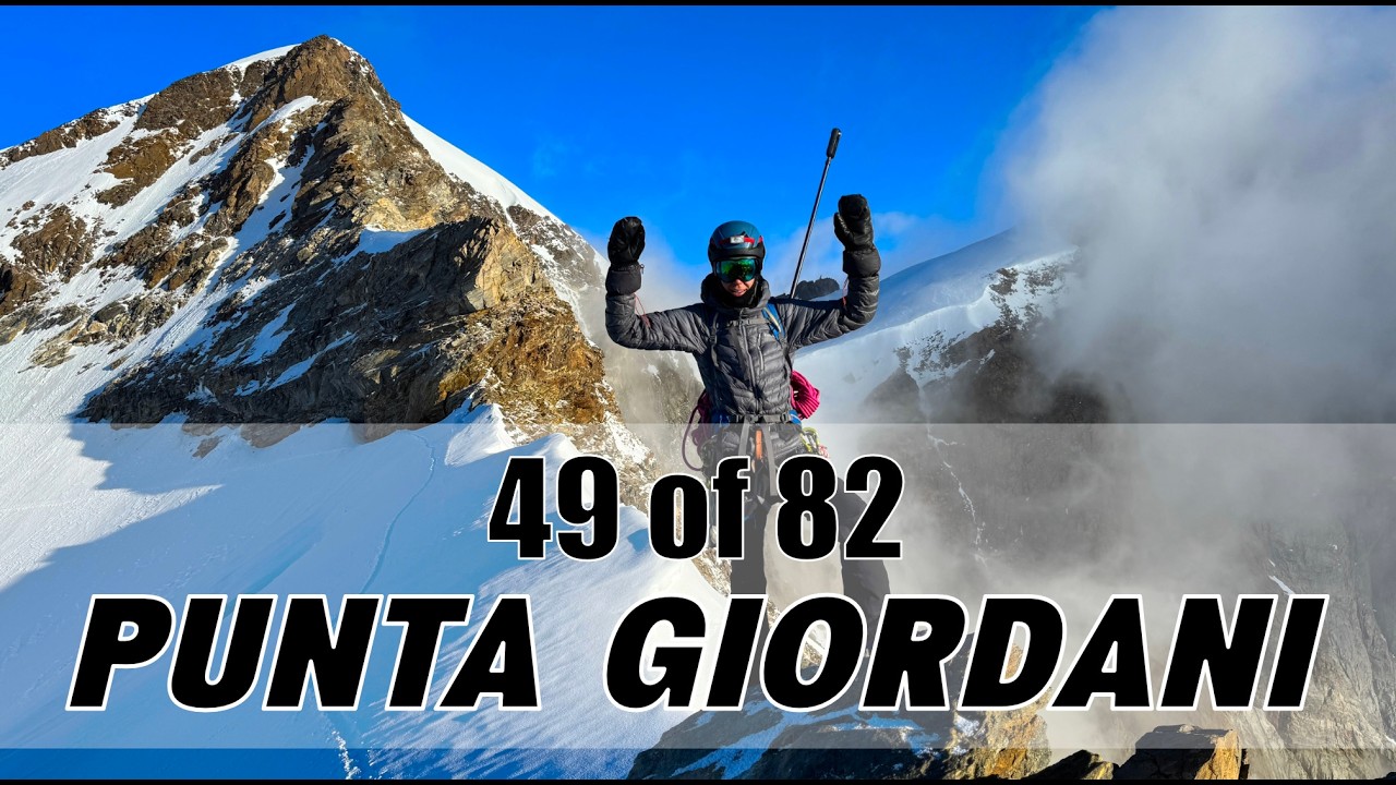 49/82 - Punta Giordani – a beautiful acclimatization climb for Matterhorn
