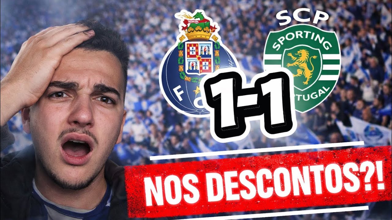 Empate nos DESCONTOS no Dragão… | FC Porto x Sporting CP (VLOG)