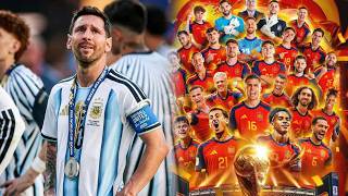 SPAIN YATAHUKANYE IGIKOMBE C'ISI/ LEO MESSI MUMARIRA MENSHI CANE